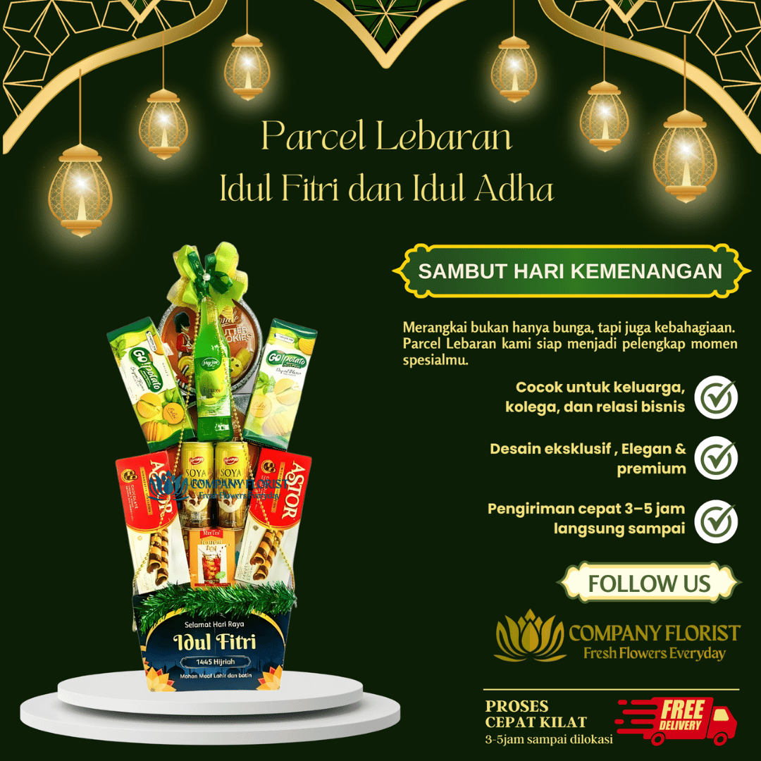 Hampers Lebaran Snack & Minuman Premium – Company Florist